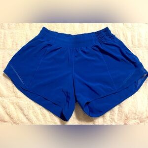 Lululemon blue shorts size 6 Tall